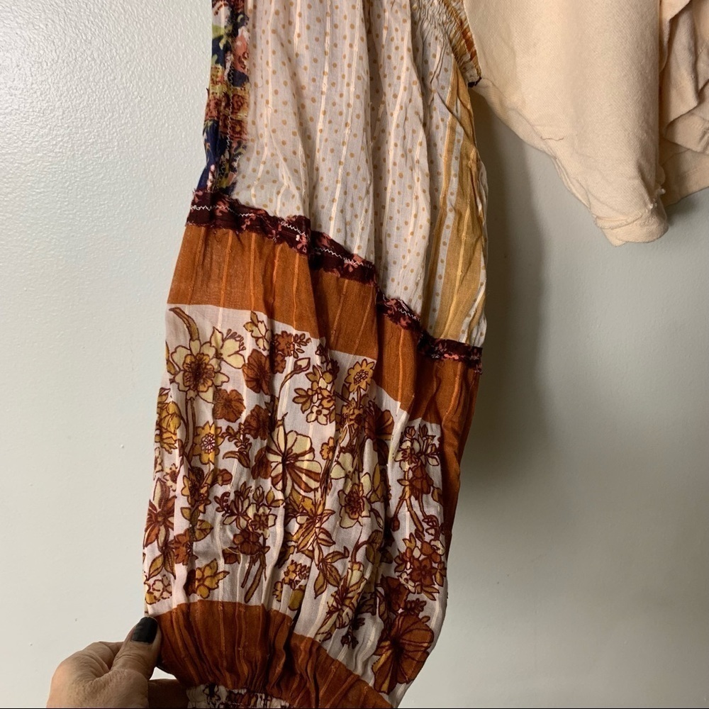 Free People Light Magic Henley Top in Vanilla Creme - Picture 3 of 7